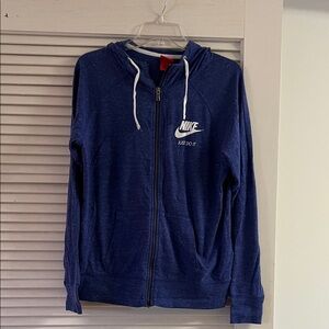 Nike Navy Full-Zip Hoodie